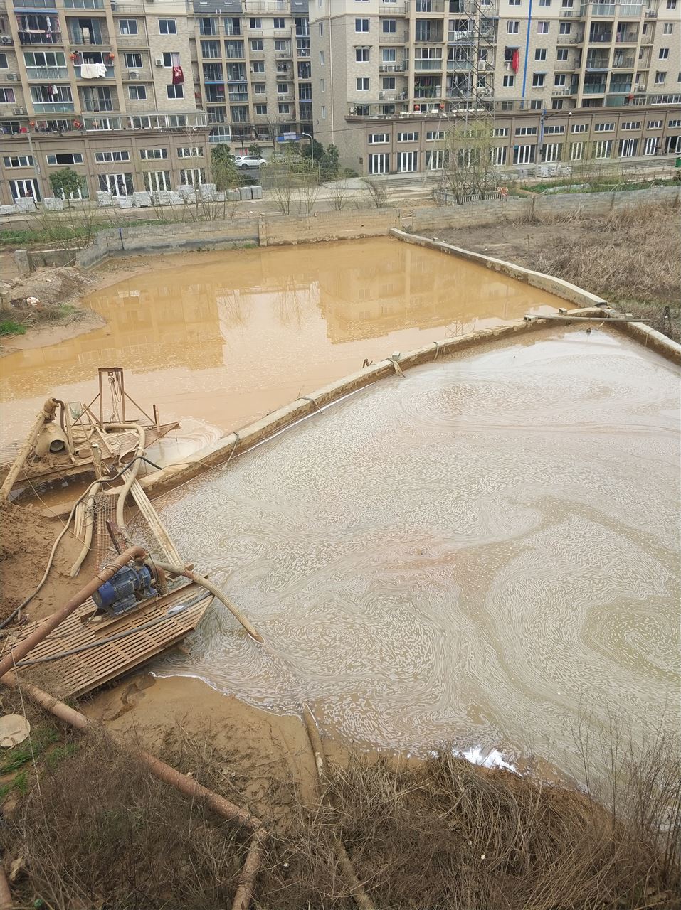 三沙沉淀池淤泥清理-厂区废水池淤泥清淤