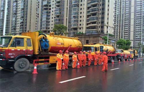 三沙市政管道清淤